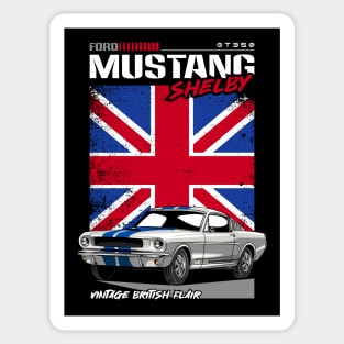 Vintage V8 GT350 Car Sticker